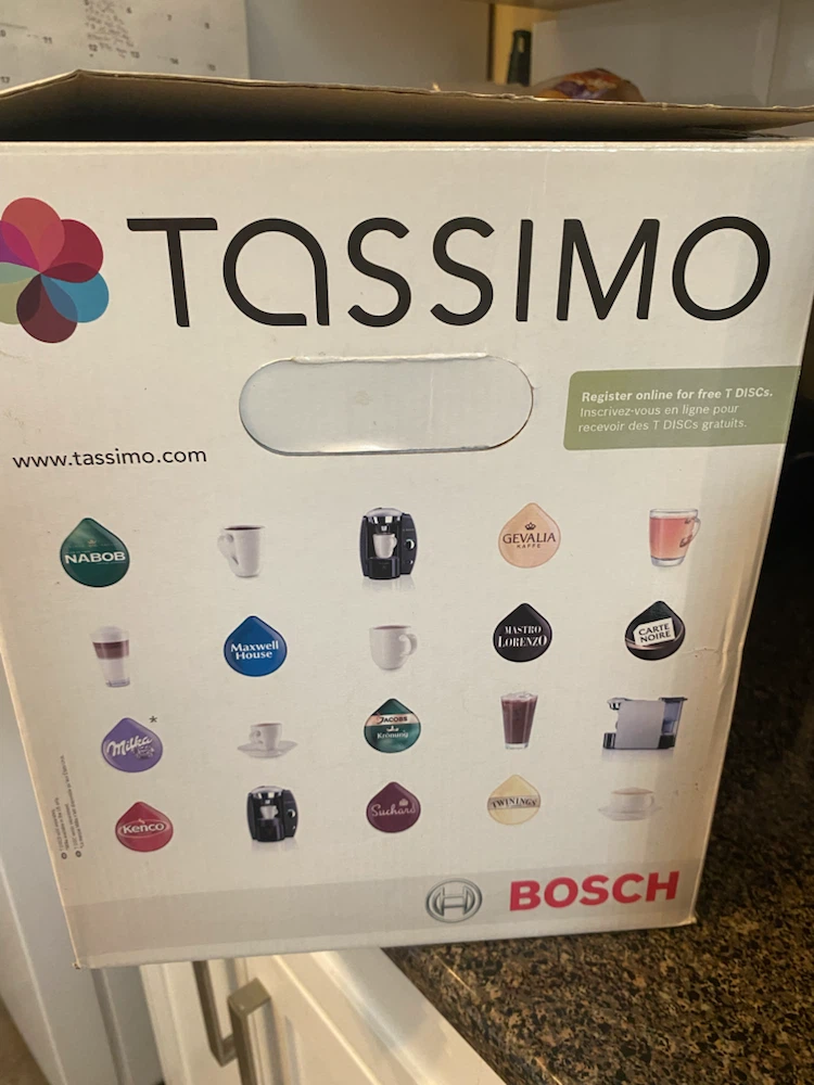 New Condition Bosch Tassimo T46 Bosch Chrome Edition - photo 4