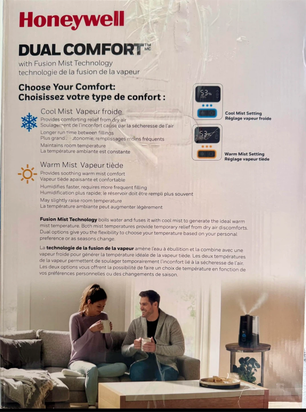 Honeywell Dual Comfort Humidifier - photo 2