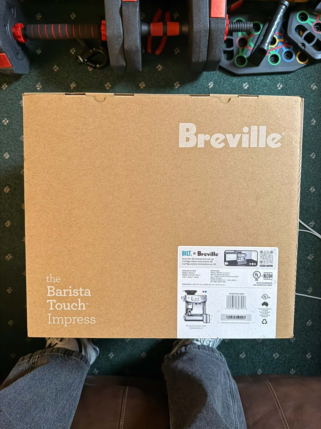 Breville The Barista Touch Impress Espresso Machine