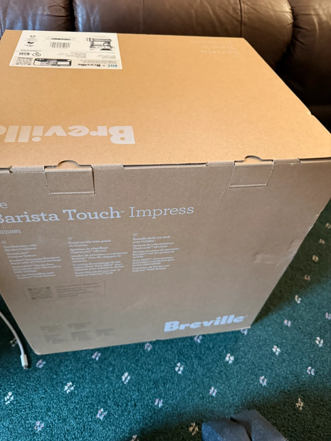 Breville The Barista Touch Impress Espresso Machine - photo 3