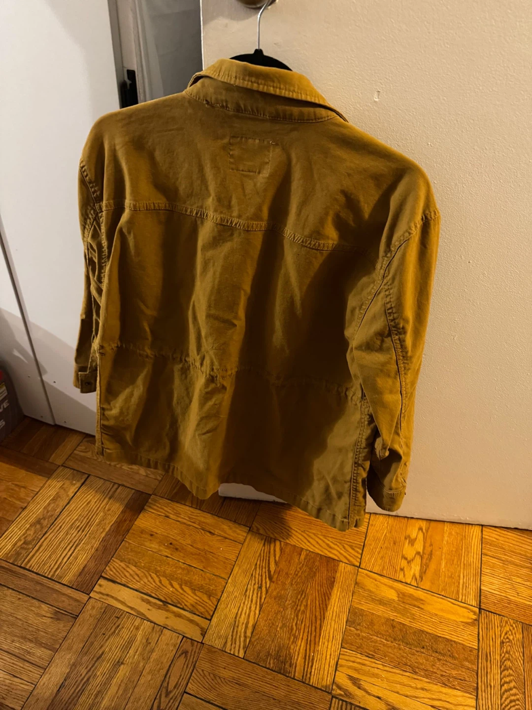 Old Navy Mustard Utility Jacket Petite Small