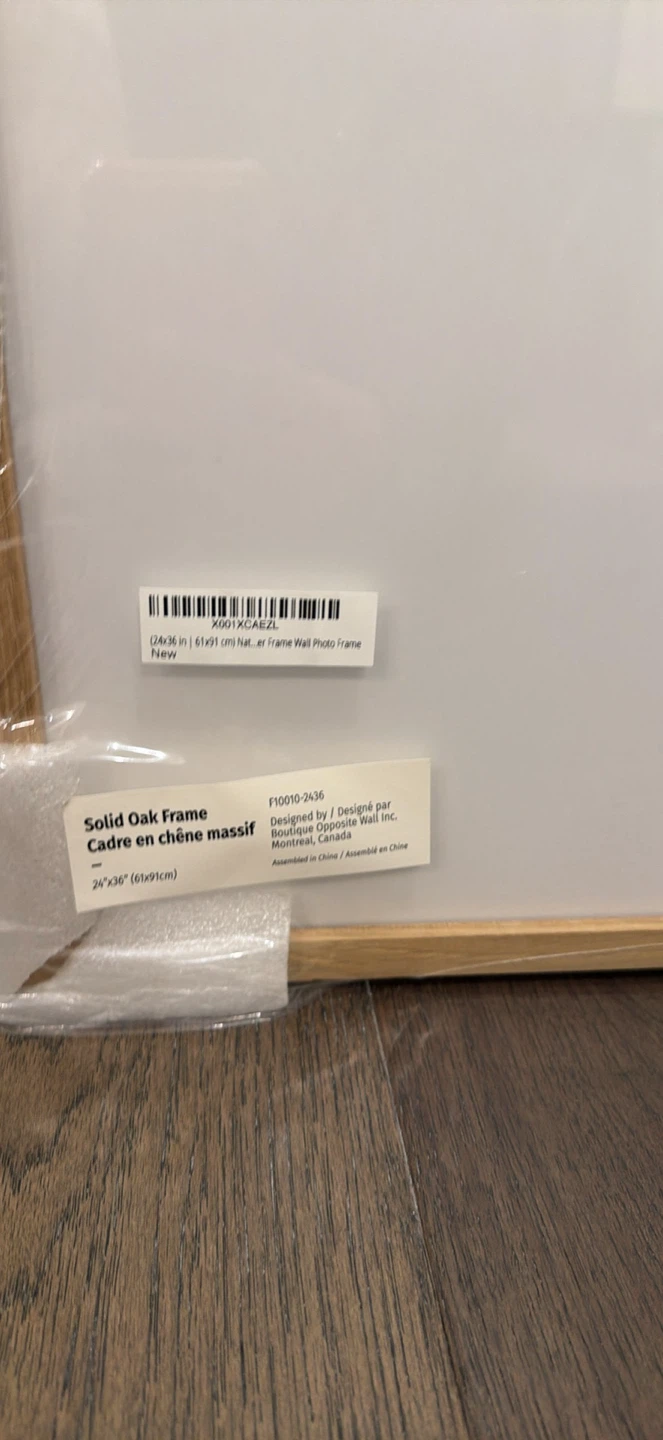 Opposite Wall 24x36 Solid Oak Frame - photo 2