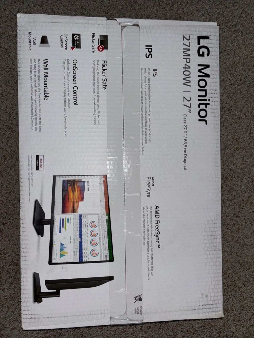 Sansui and LG 27 inch Monitors - photo 3