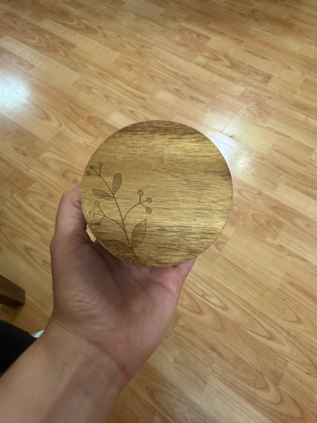 Wooden Box with Lid - photo 2