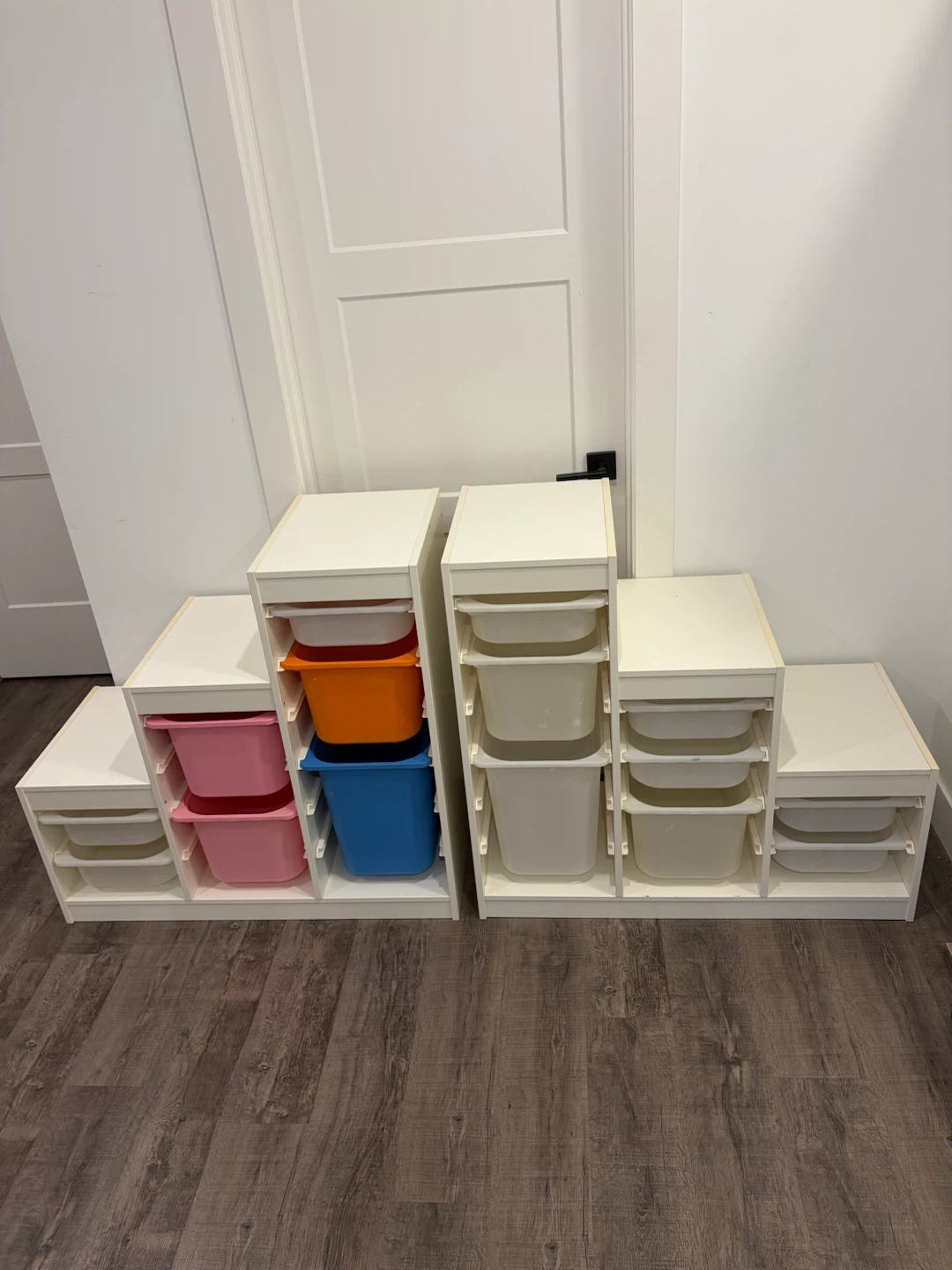 IKEA toy bin storage cabinet $80 each $150 for both
