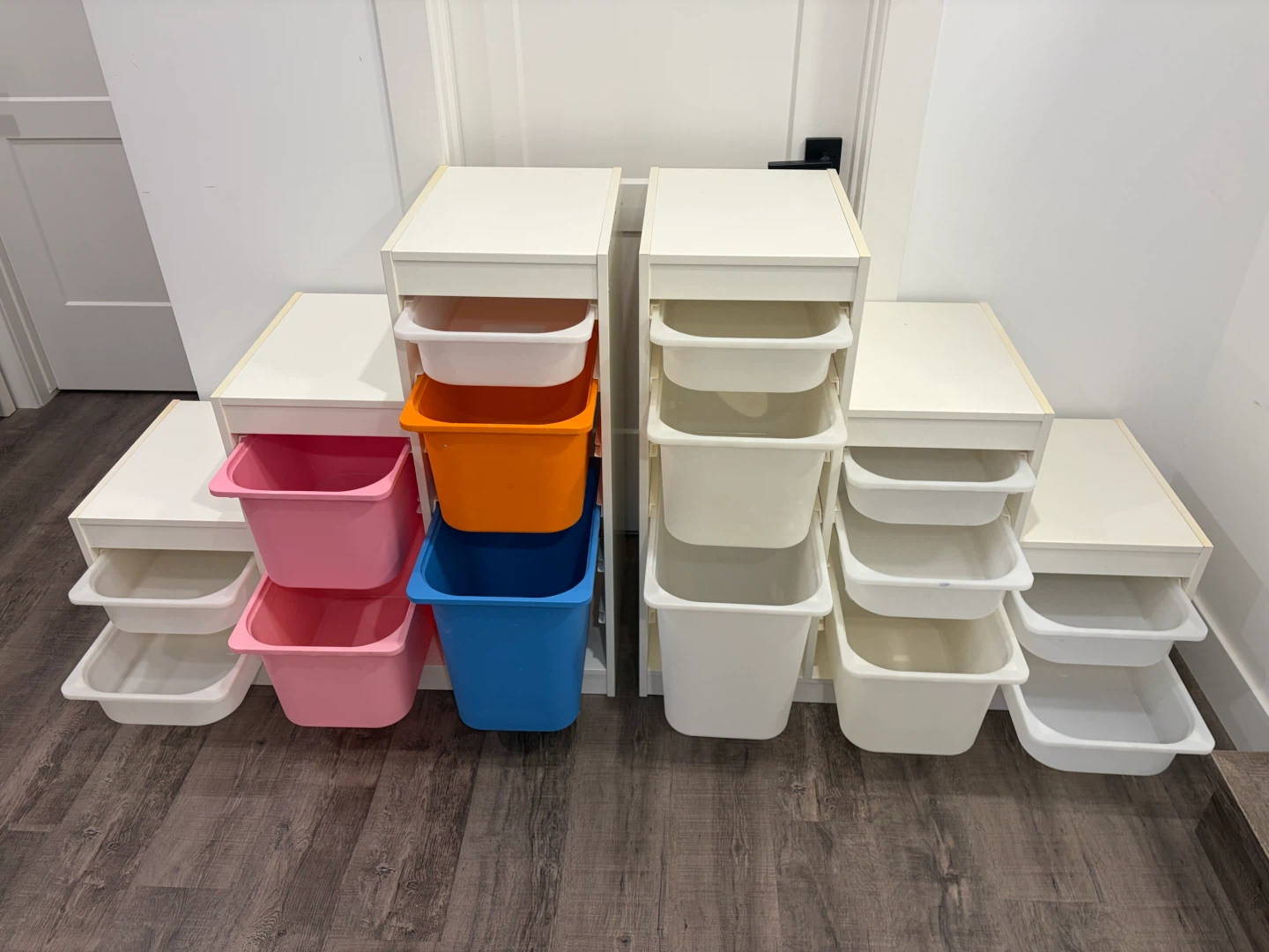 IKEA toy bin storage cabinet $80 each $150 for both - photo 3