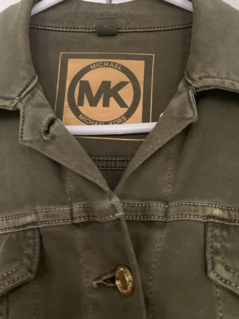 Michael Kors Green Denim Jacket - photo 2