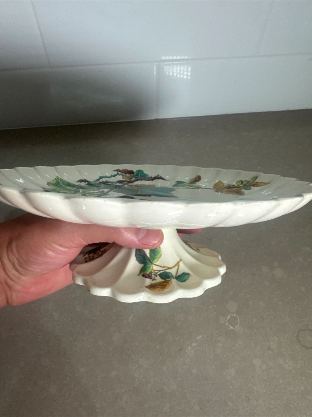 Vintage Pedestal Cake Stand - photo 4