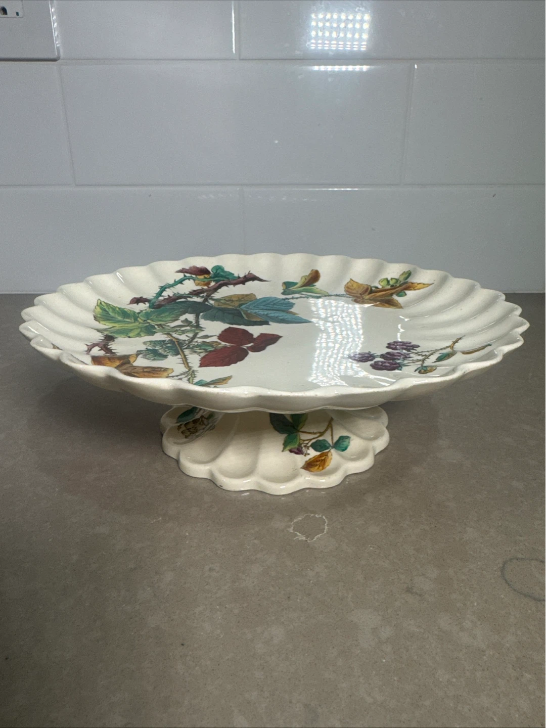 Vintage Pedestal Cake Stand