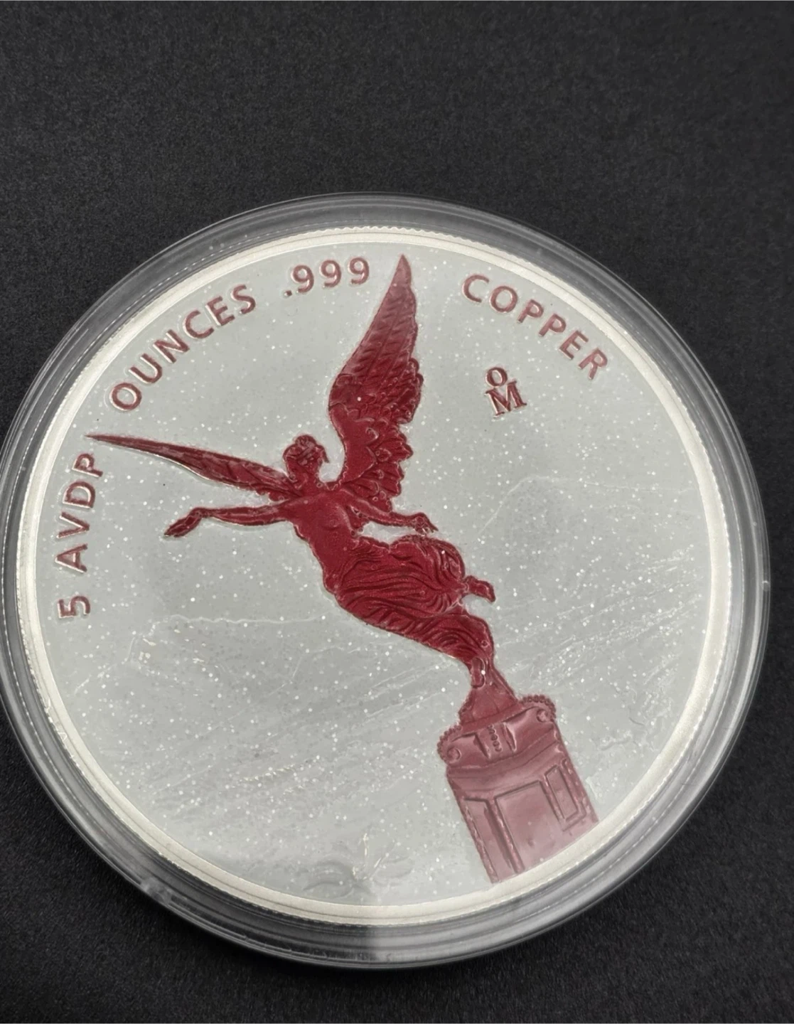 5 Ounces .999 Copper Coin - photo 3
