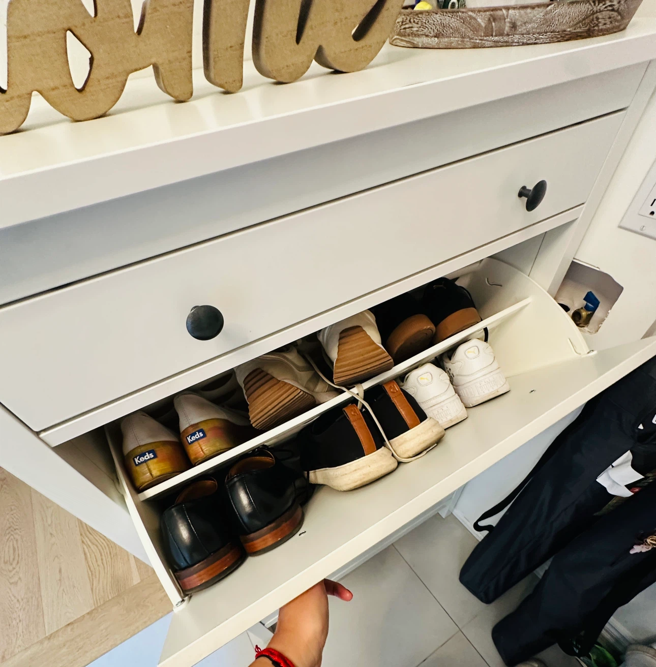 Shoe Cabinet - White IKEA HEMNES - photo 3