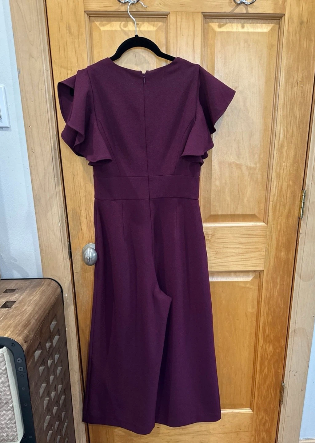 Eliza J Ruffle Sleeve Jumpsuit Size 2 - photo 3