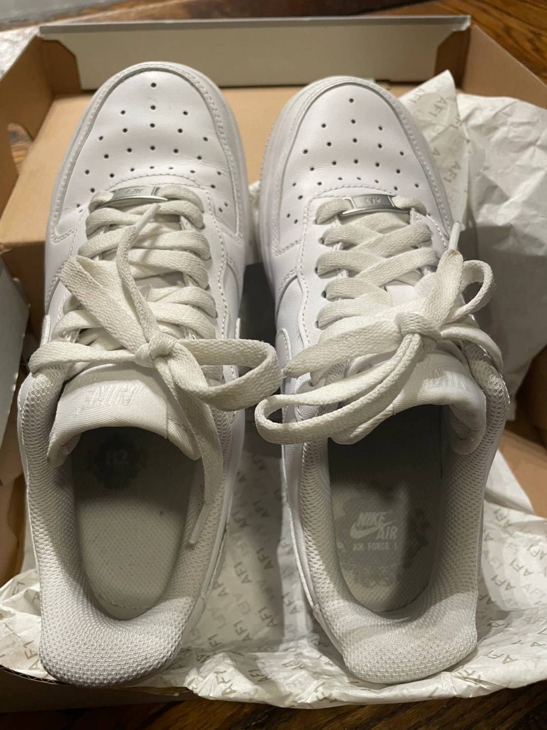 Women’s Nike Air Force 1 White Sneakers