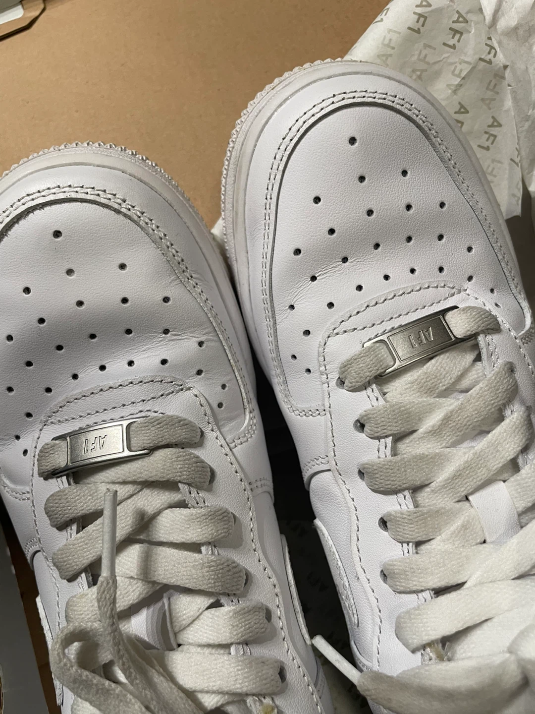 Women’s Nike Air Force 1 White Sneakers - photo 2