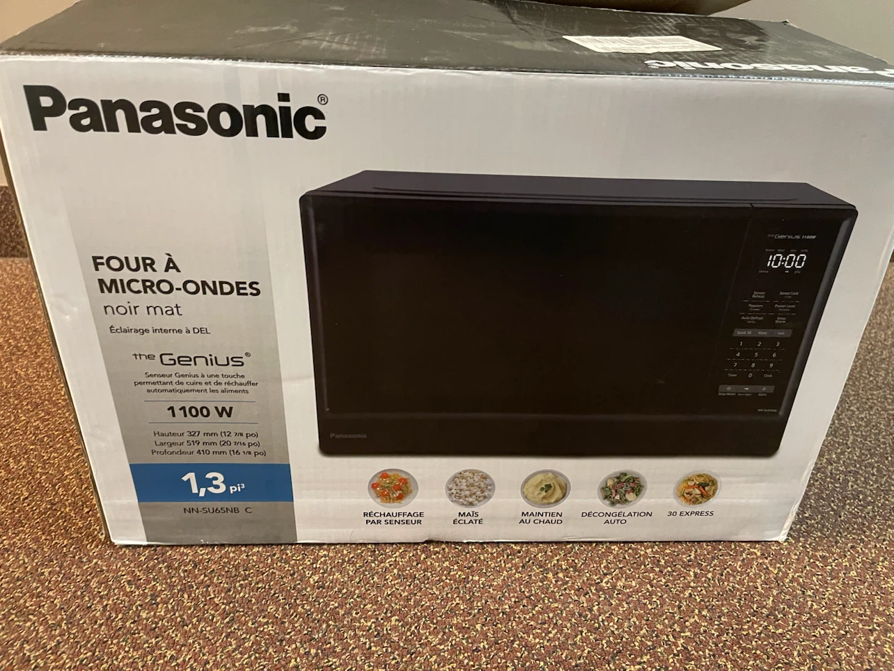 Panasonic 1100W Microwave Oven - photo 2