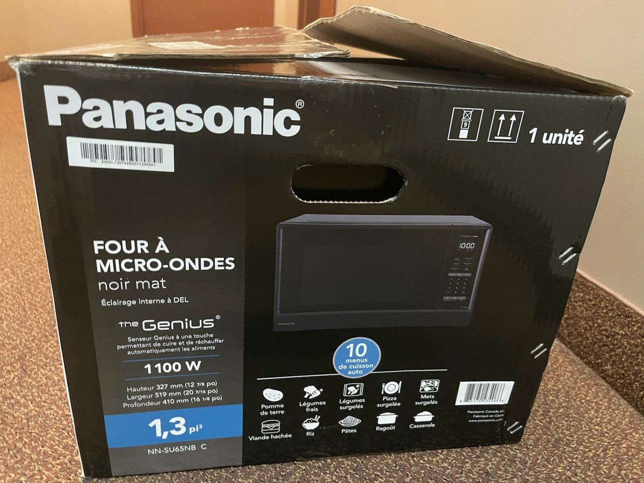 Panasonic 1100W Microwave Oven - photo 3
