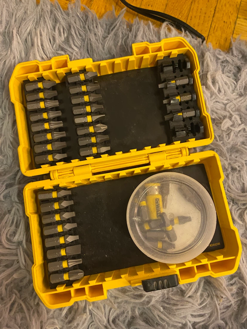 DeWalt Screwdriver Bit Set with Case