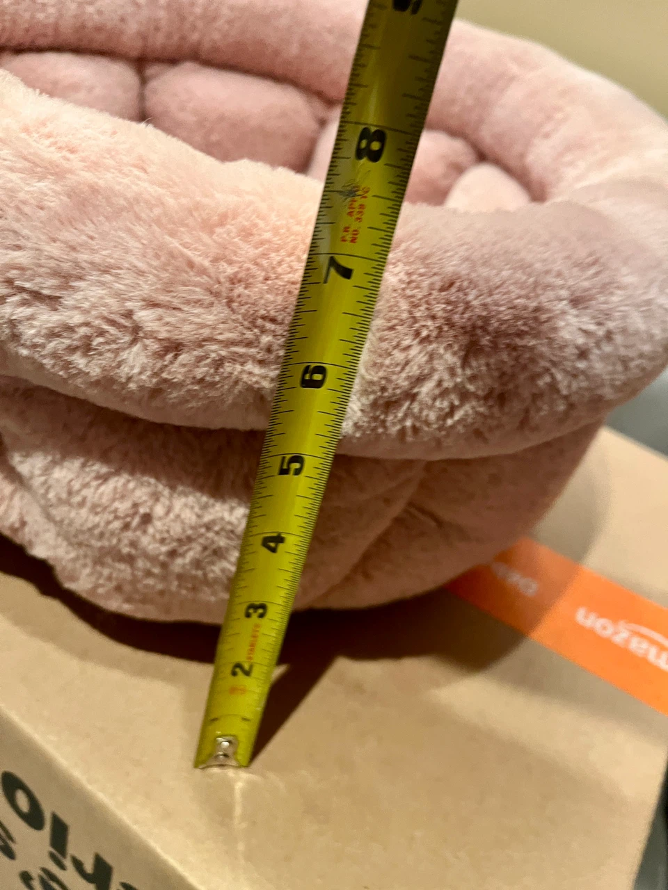 Pink Plush Pet Bed - photo 3