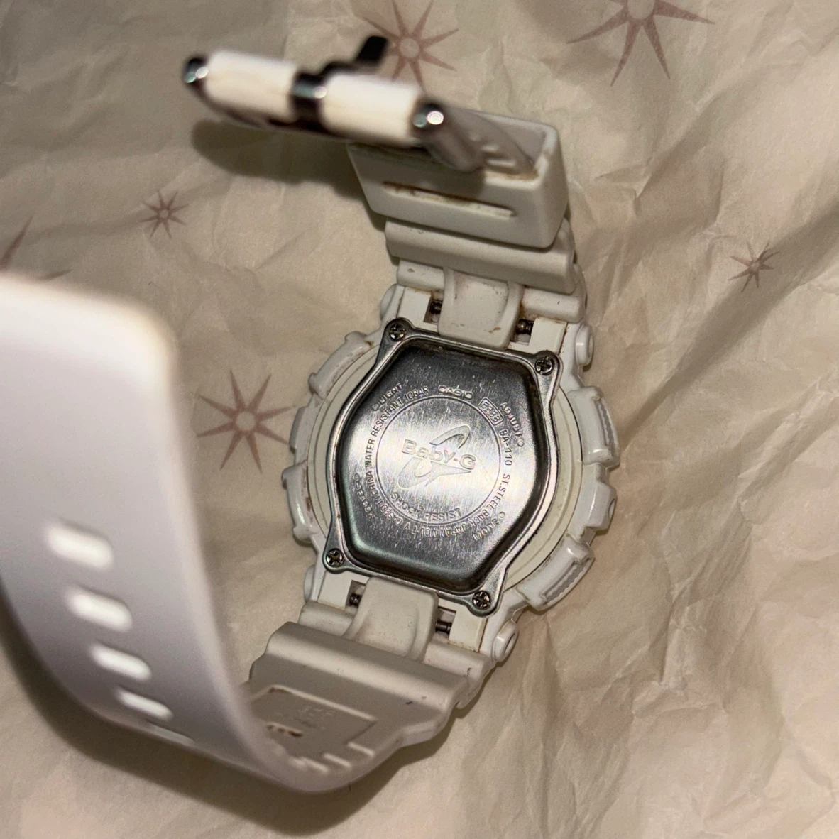 Casio Baby-G BA-110 White & Rose Gold Watch - photo 4
