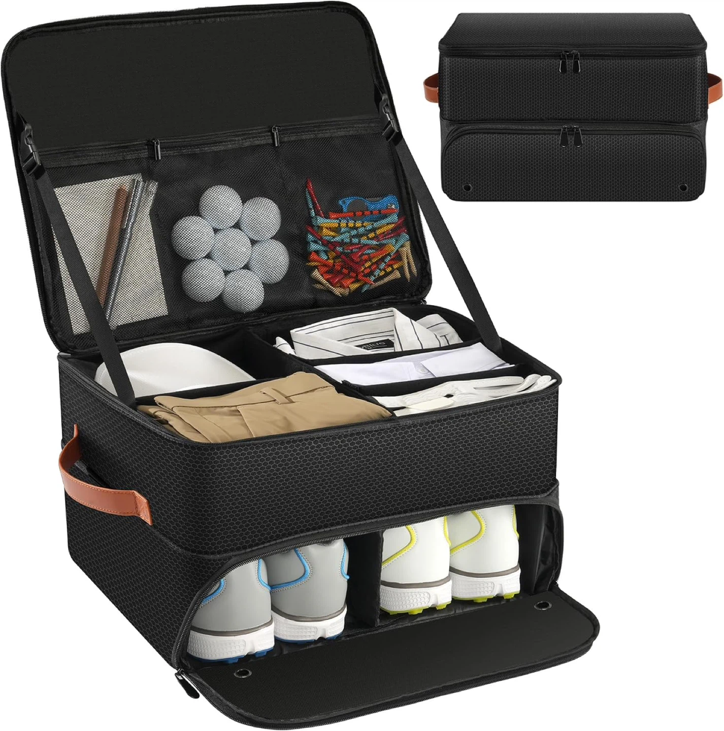 Golf Trunk Organizer and Wrist Support Brace - photo 2