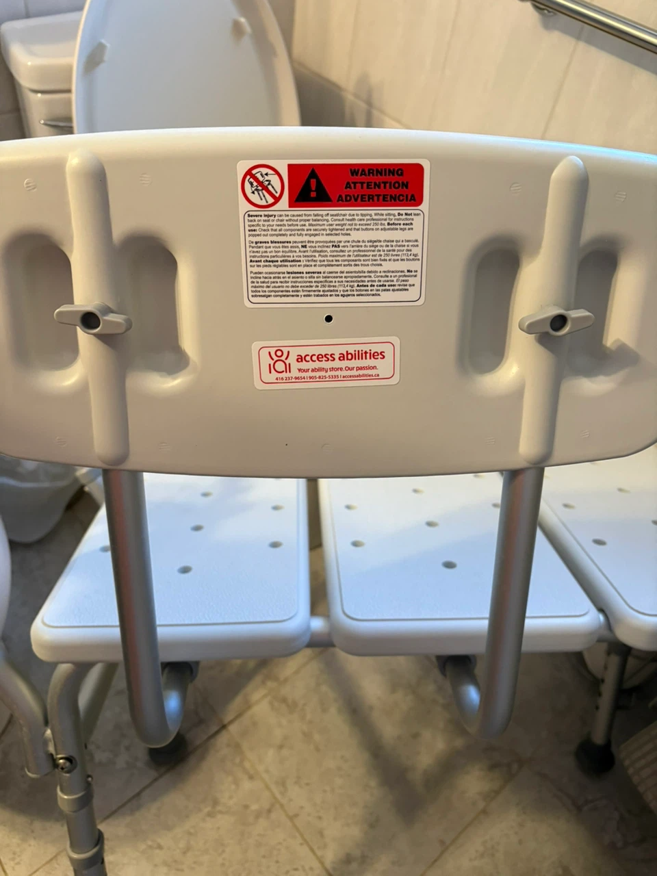 Access Abilities Bath Seat with Back - photo 4