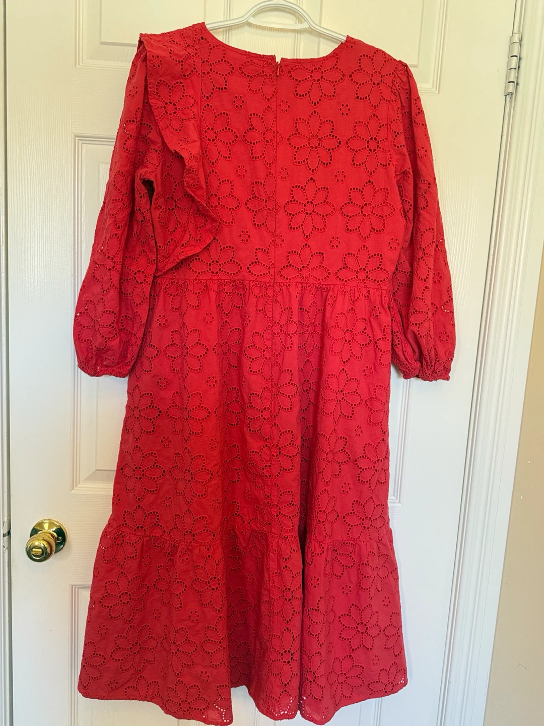 Halogen Red Eyelet Dress - photo 2