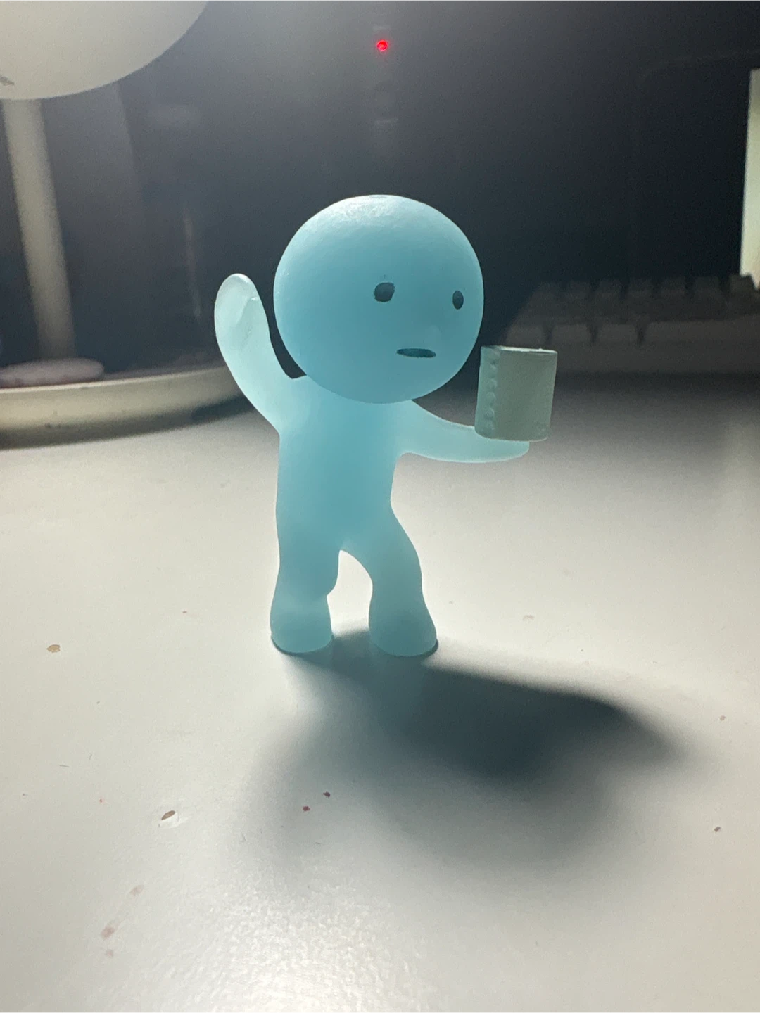 Smiski Toilet Paper Holder Figurine