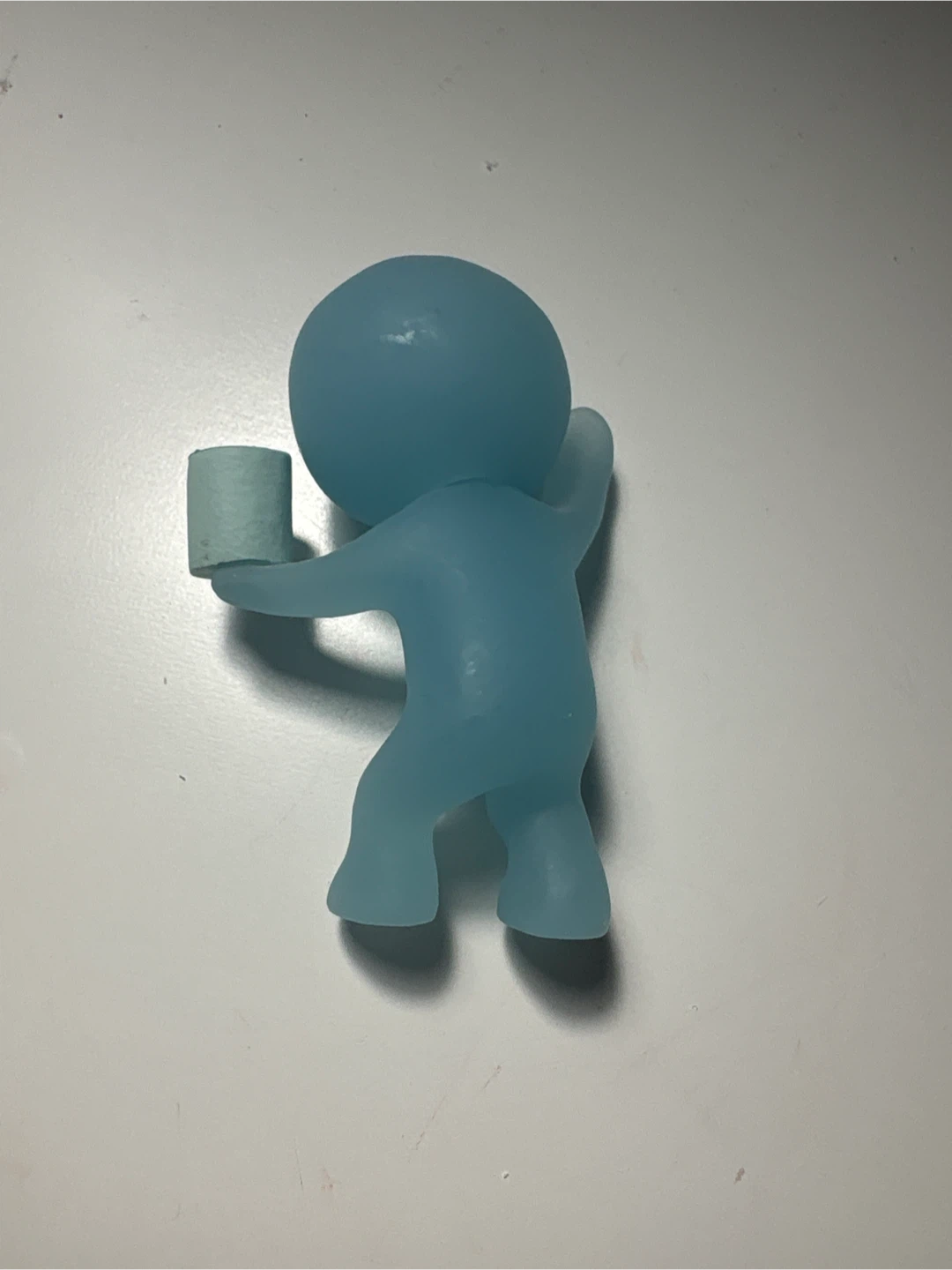 Smiski Toilet Paper Holder Figurine - photo 2