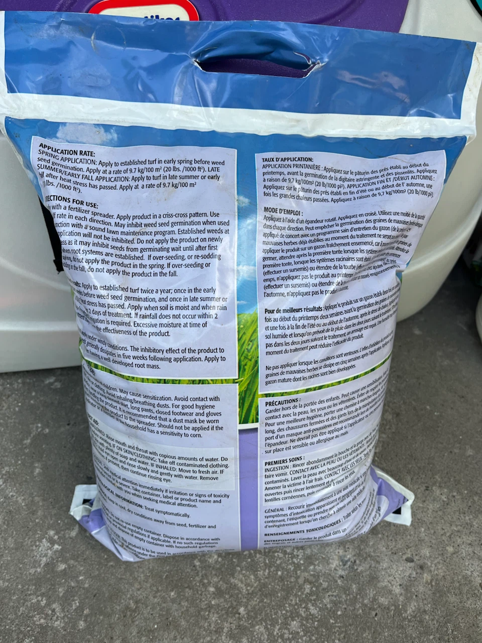 NEW & UNOPENED – Turf Maize Bio-Weed N’ Feed 9 kg - photo 3