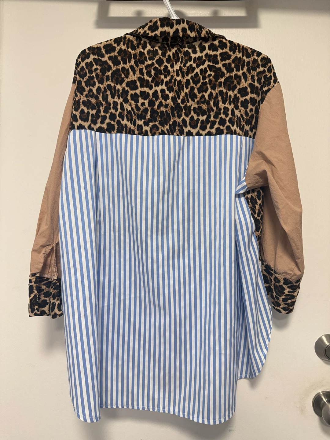 Zeta Otto Colour Block Button-Up Shirt - photo 2