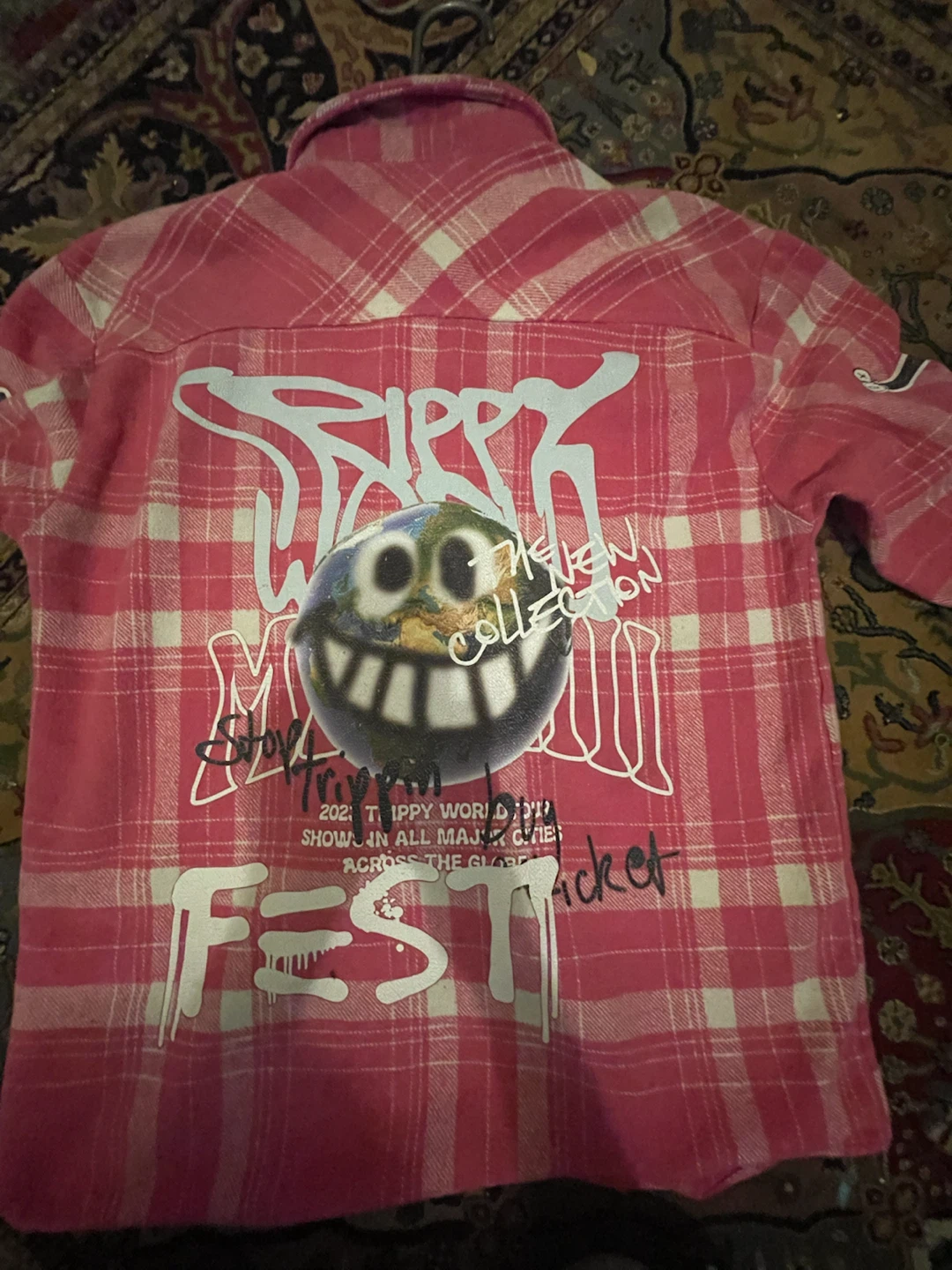 Trippy Worldwide Flannel Shirt - photo 4