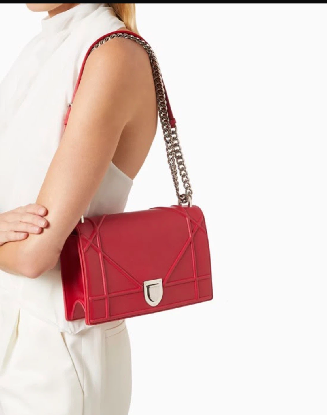 ✨ Christian Dior Red Leather Bag ✨ - photo 5