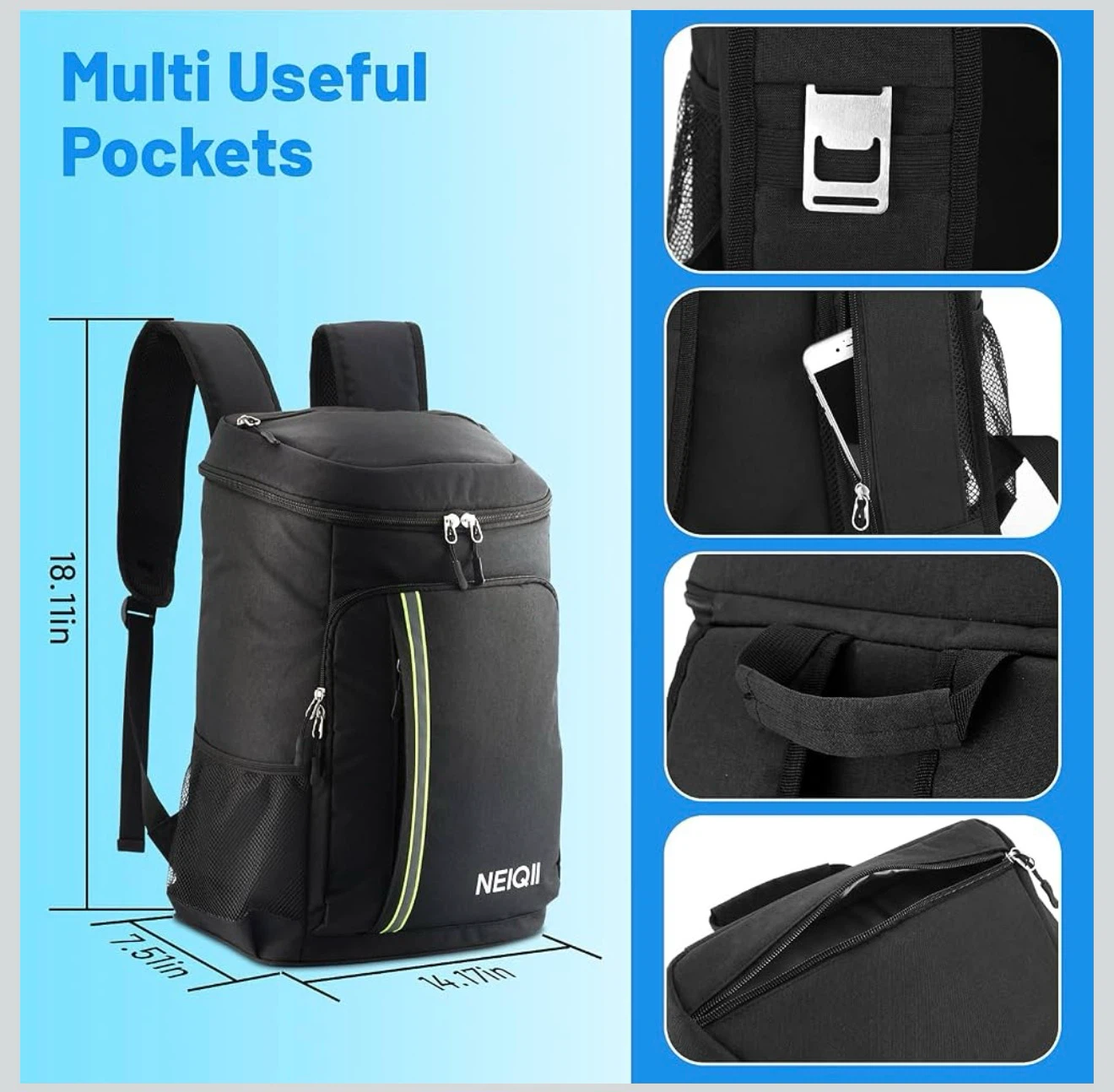 BRAND NEW!! Kuvictewl Airback Vacpack Vacuum Backpack (Black) - photo 5