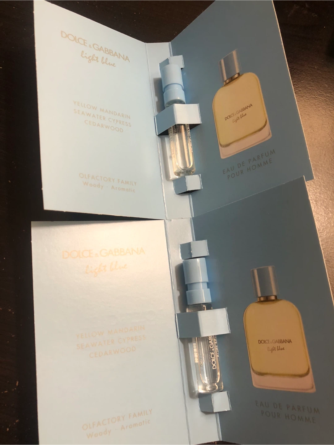 Dolce & Gabbana Light Blue Eau de Parfum Pour Homme Samples