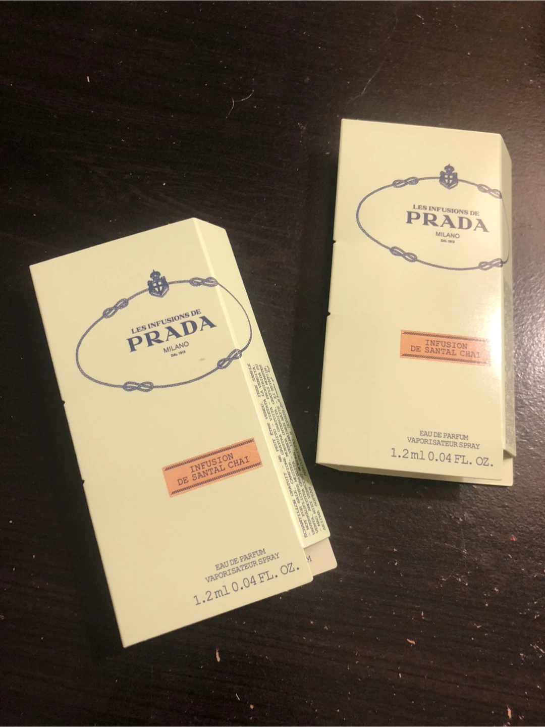 Prada Les Infusions de Santal Chai Eau de Parfum Sample - photo 2