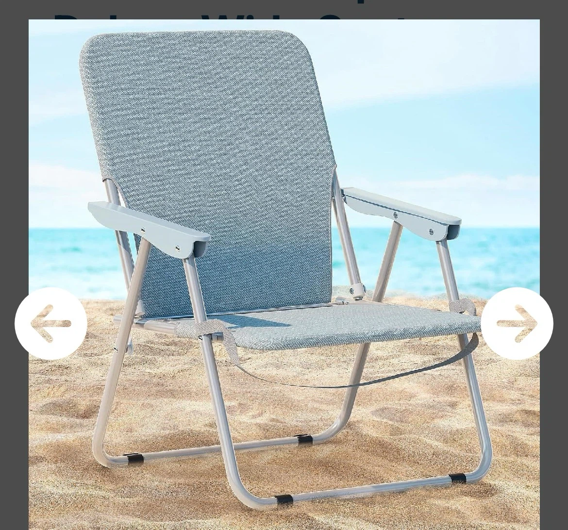 PROTABLE Deluxe Wide Seat Beach Chair - photo 2