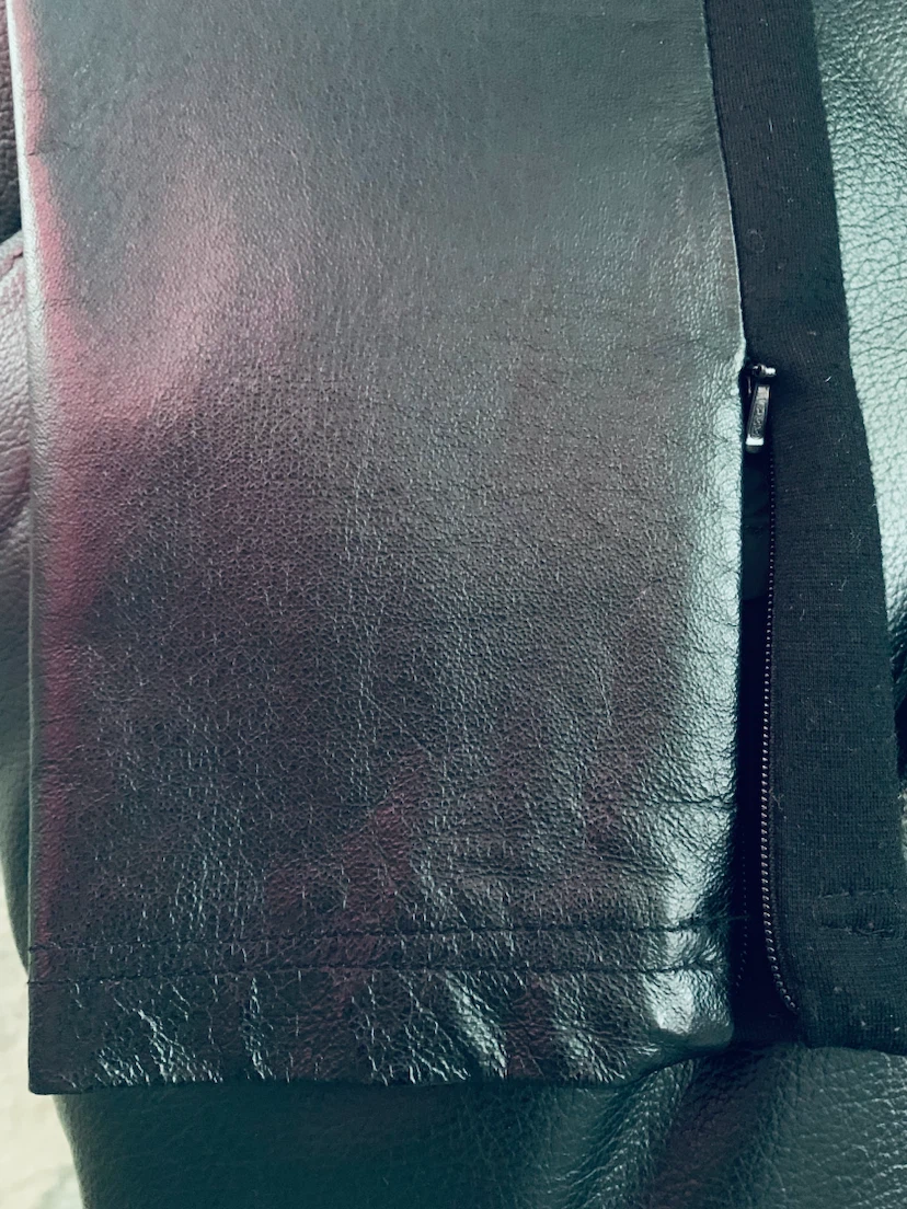 Size 4 DANIER Leather  Pants - photo 4