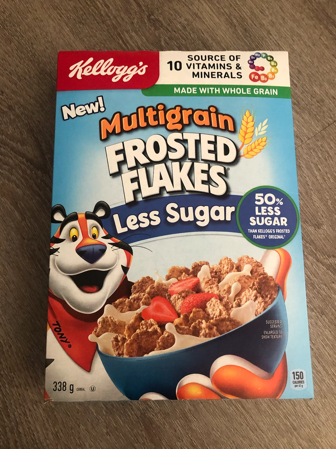 Kellogg's Multigrain Frosted Flakes Less Sugar