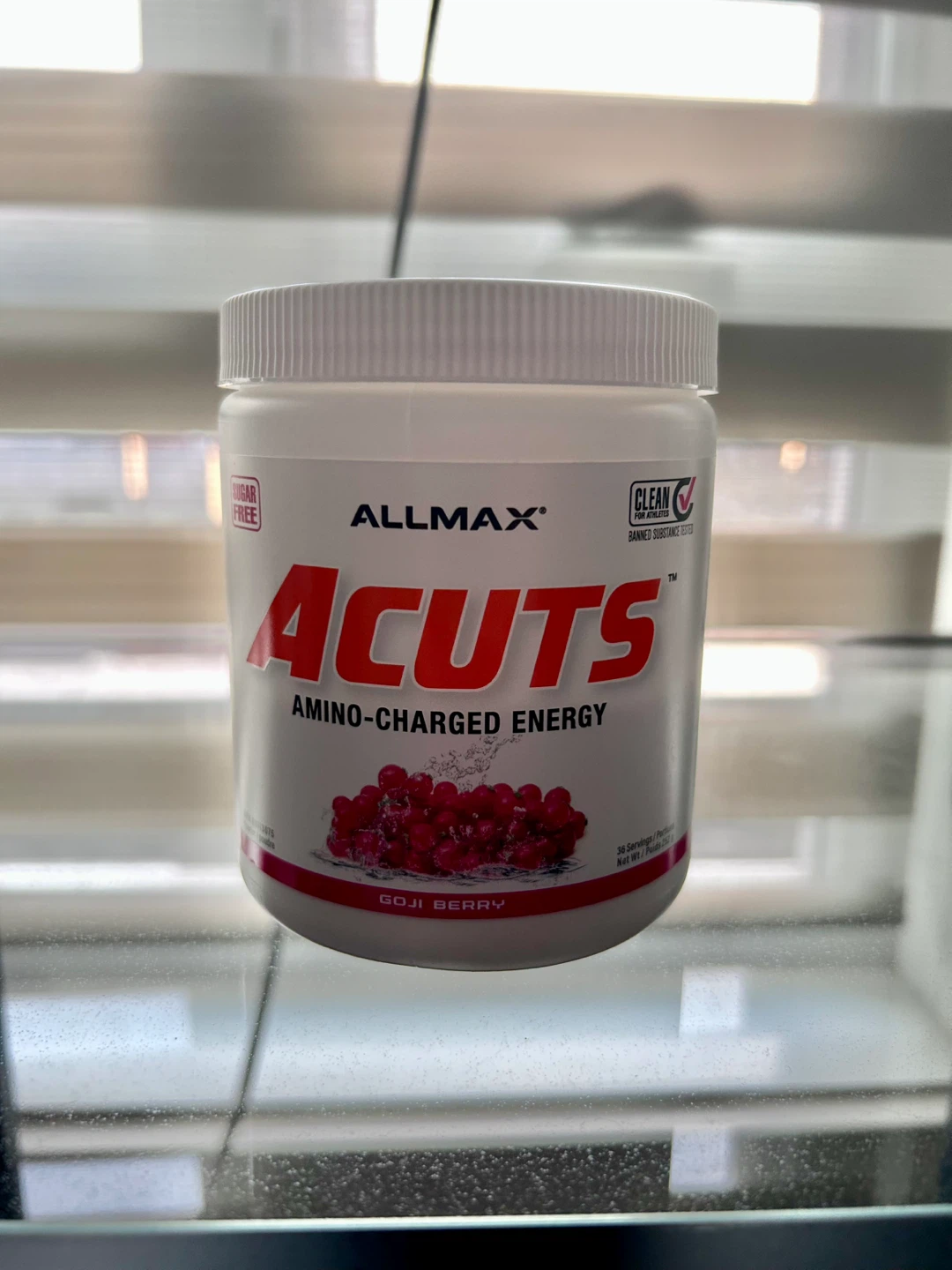 ALLMAX ACUTS Amino-Charged Energy - Goji Berry
