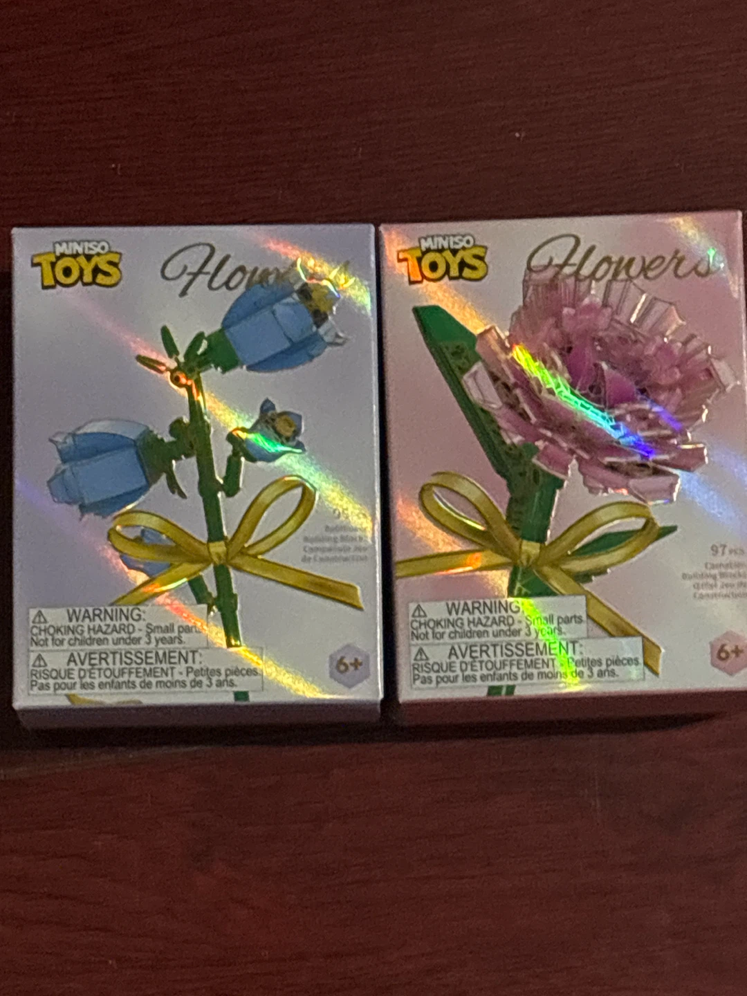 Miniso Toys Building Blocks Flowers