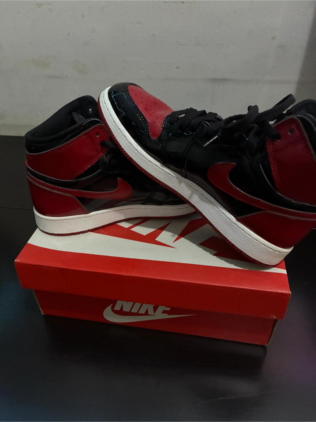 Nike Air Jordan 1 High Red/Black - photo 3