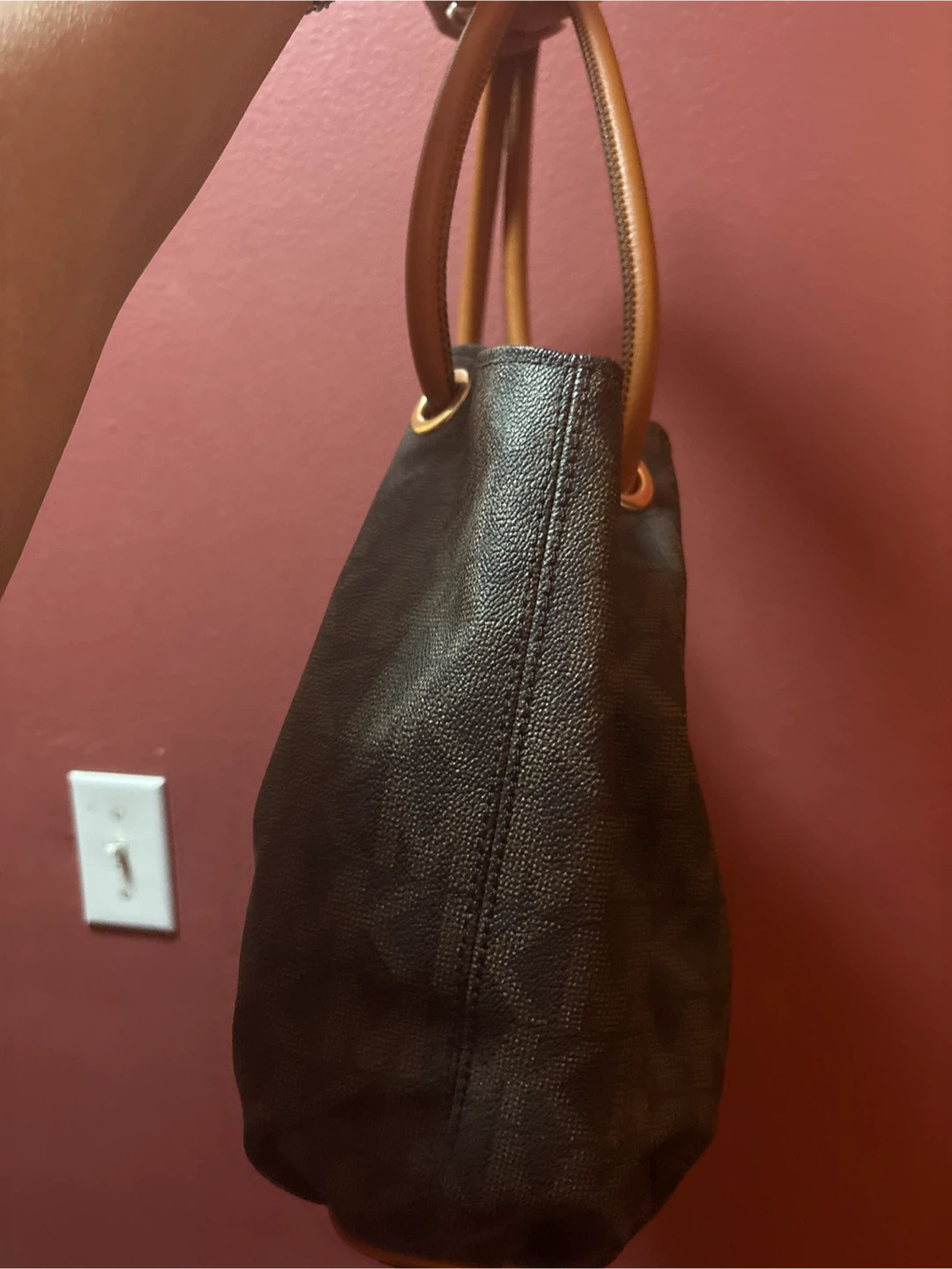 Authentic  NEW Michael Kors Monogram Shoulder Bag - photo 2