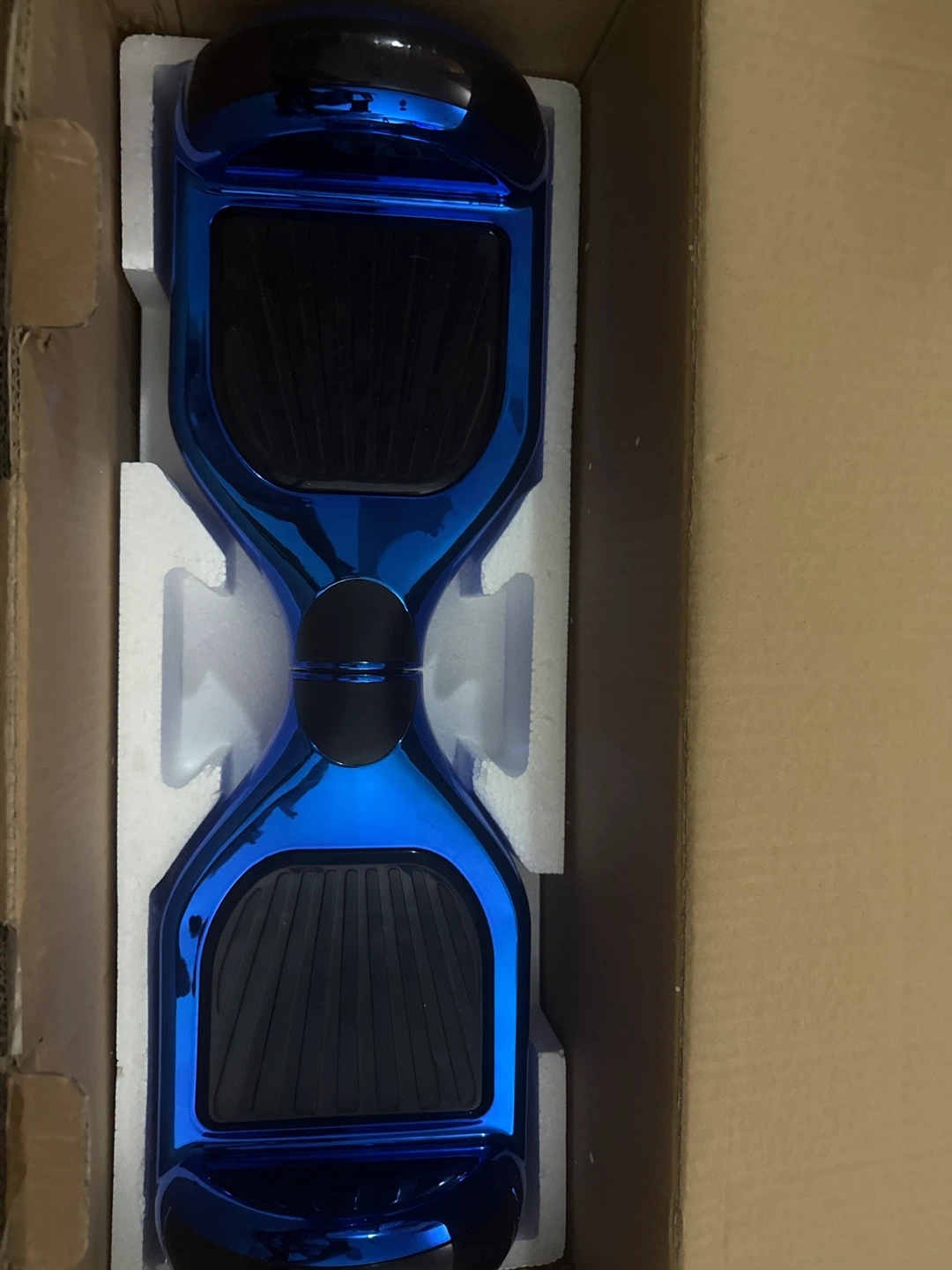 Blue Hoverboard with Charger