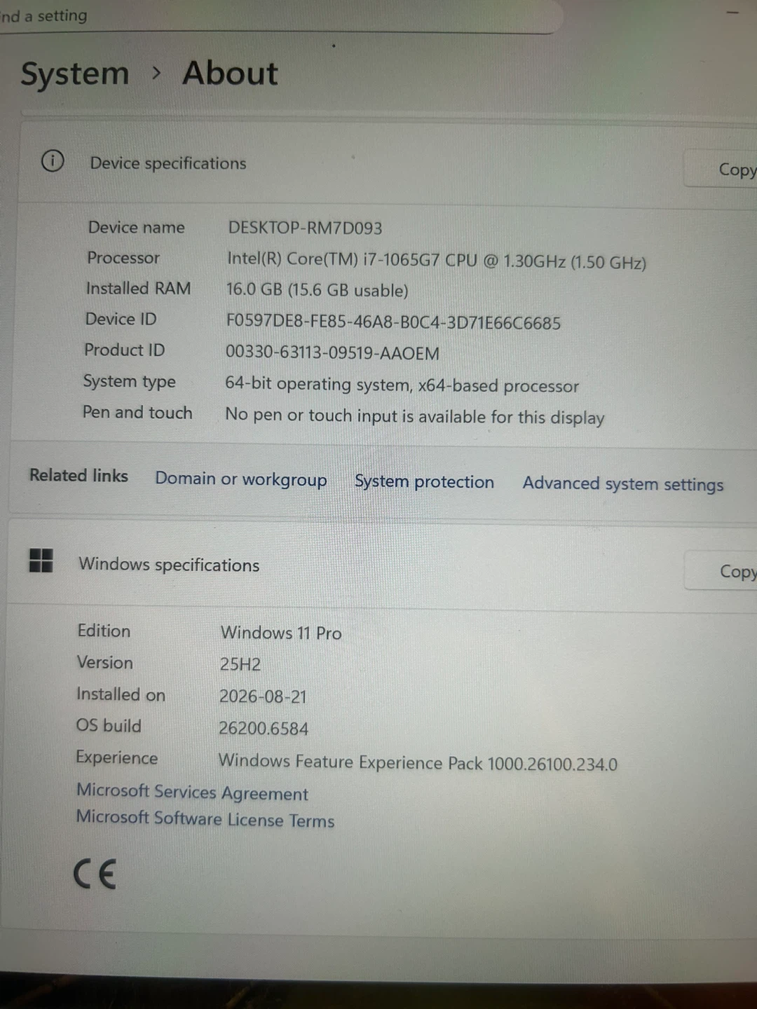 Refurbished Microsoft Surface Pro 7 - photo 3