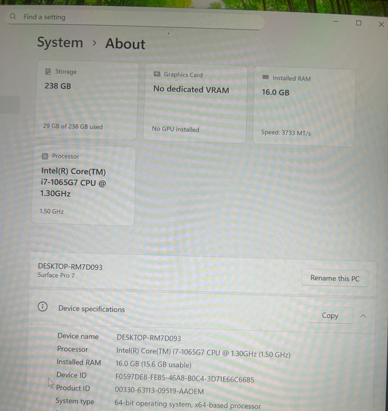 Refurbished Microsoft Surface Pro 7 - photo 4