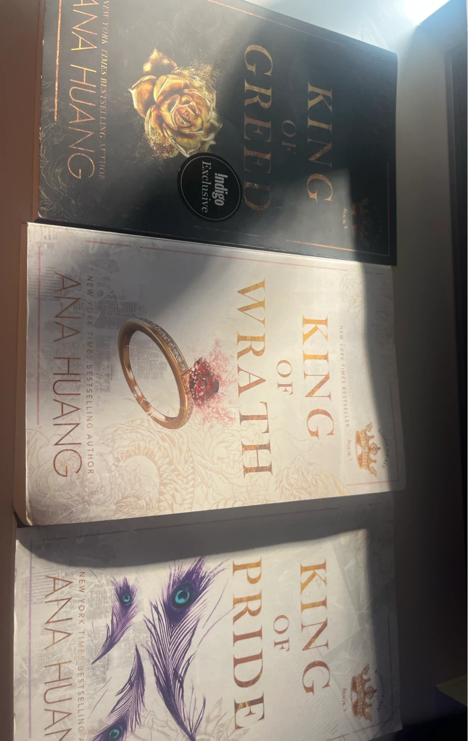 Ana Huang King Series Books 1-3 ($20 per book)