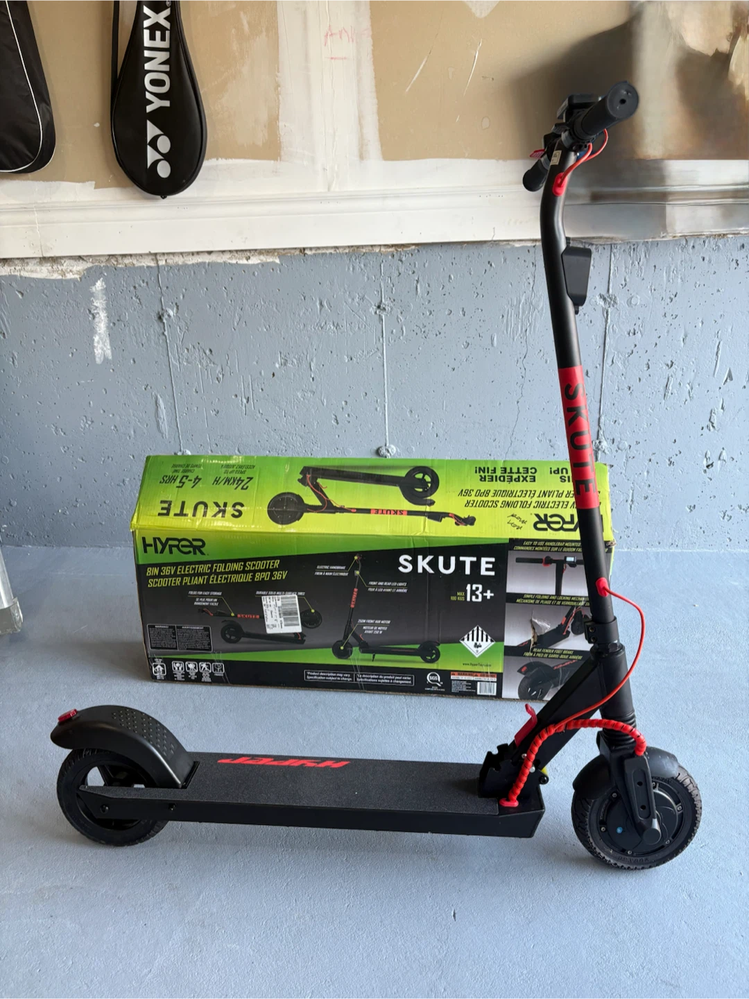 New Hyper Skute 36V Electric Folding Scooter