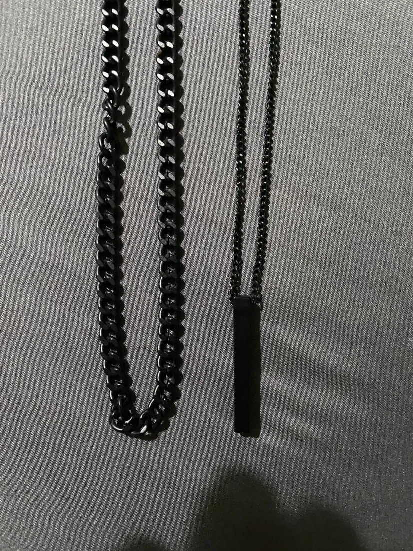 Black Chain Necklaces *** - photo 2