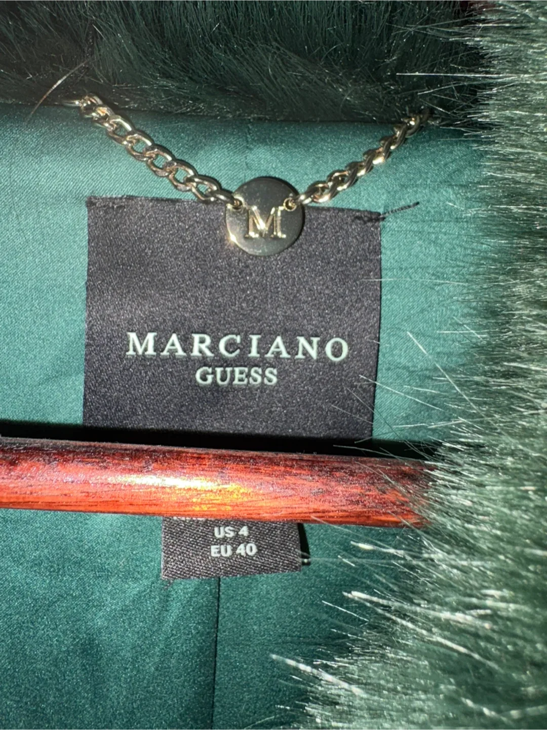 MARCIANO GUESS Faux Fur Coat pickup today $15 - photo 2