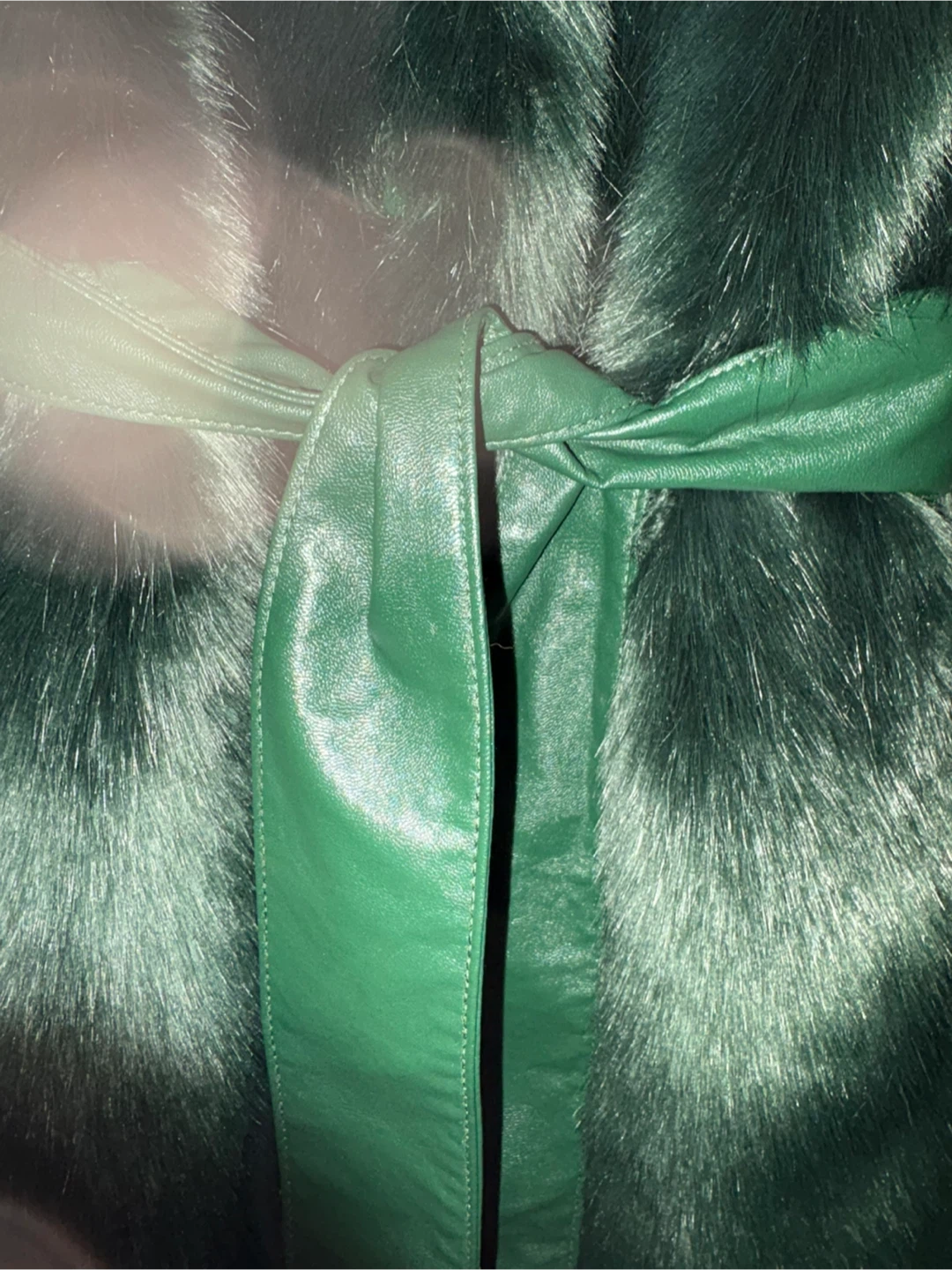 MARCIANO GUESS Faux Fur Coat pickup today $15 - photo 3